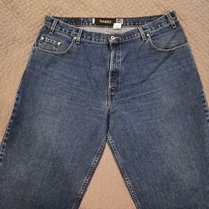 Silvertab Levi's Men's Baggy Fit Blue Denim Jeans, 40 X 32